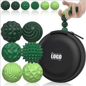 6PCS Silicone Magnetic Fidget Balls Set